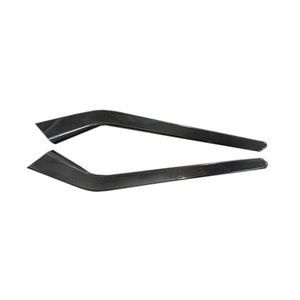 Couverture décorative de panneau latéral de changement de vitesse de Console centrale en Fiber de carbone véritable pour <span class=keywords><strong>Tesla</strong></span> modèle 3/<span class=keywords><strong>Y</strong></span> 2019-2022 accessoires d'intérieur de voiture - Product Image 2