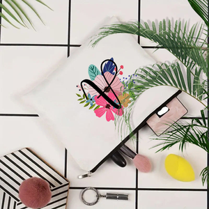 Nouveautés quotidiennes, organisateurs de cosmétiques anti-poussière, rangement, tissu doux au toucher, facile à transporter, poigné<span class=keywords><strong>e</strong></span>, trousse de maquillage - Product Image 3