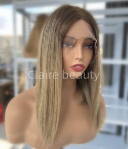 高速配送レーストップユダヤ人のかつらヨーロッパの生のバージンヘア未処理の生の髪ユダヤ人のコーシャウィッグ - Product Image 4