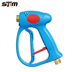 Pistolet de pulvérisation haute pression Stm 4000Psi avec buse en cuivre bleue pour lavage de voiture - Product Image 1