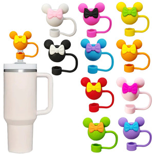 Vendita calda per Stanley 10mm tappo per la polvere carino tazza di ghiaccio in Silicone PVC materiale per bere accessori per tazza di paglia Bar - Product Image 5