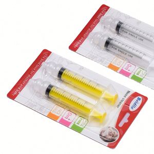 Irrigateur nasal pour bébé, nettoyeur de nez portable pour nourrissons, dispositif de rinçage, utilisation plus sûre, 2 seringues en silicone + PP, motif floral, modèle 823 - Product Image 1