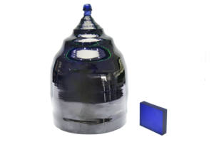 قلادة خاتم الأحجار الكريمة الياقوت الأزرق كريستال طقم مجوهرات سعر - Product Image 6