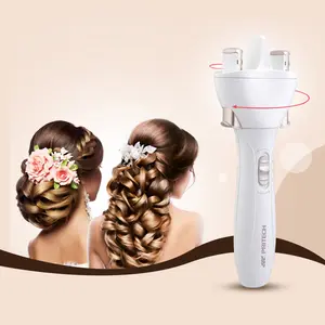 PRITECH 360 Degree Bi-Direction Rotation Hair Braid Maker Electric Automatic Hair Braider