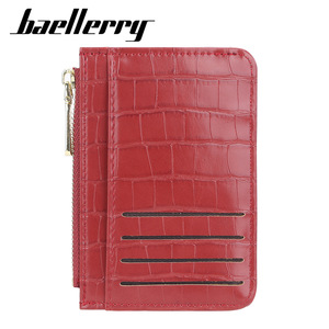 กระเป๋าสตางค์ผู้หญิง Baellerry ลายหนังจระเข้ หนัง PU ซิปใส่เหรียญ ใส่บัตร ใช้ได้ทุกวัน - Product Image 3