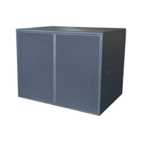 LD218 Haut-parleurs passifs en bois de 18 pouces Impédance active/passive ultra-basse de 8 ohms pour les amateurs de musique Utilisation en extérieur