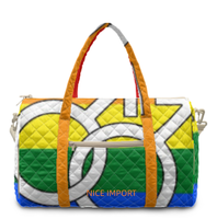 Sac de voyage matelassé grand format Demisexual Rainbow, sac de week-end portable avec poches zippées, sac de sport pour le travail