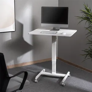 New Product Portable Special Automatic Manual Wooden Desktop Side Table Laptop Gas Lifting Adjustable Desk