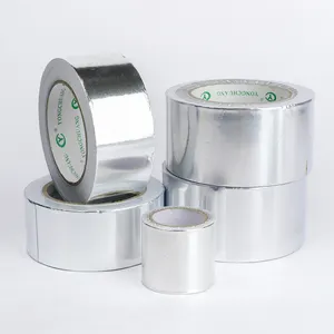 Cheap Wholesale aluminum adhesive tape Customizable aluminum tape roll top grade aluminum tape foil