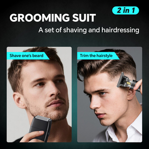 Portable USB-Charging <b>Shaver</b> Reciprocating Beard Shaving Blade Men's Grooming Kit for <b>Face</b> Household Use Household Shav - Product Image 4
