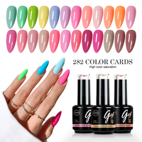 Fournisseurs de Gel pour Ongles Marque Privée Gel de Couleur Soak OFF Vernis à Ongles Gel de Couleur