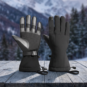 Women Waterproof Winter <b>Gloves</b> Thermal Windproof Snowboard <b>Gloves</b> Cycling Running <b>Touchscreen</b> Cotton Outdoor Sports Wear Ski Pro - Product Image 3
