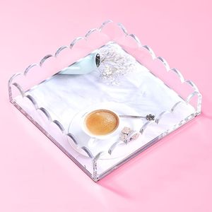 8X8 Inches Hiện Đại Rõ Ràng Acrylic Sò Khay Từ Mat Cho Ảnh Vải Nghệ Thuật Massage Thẻ Hiển Thị Giá Tươi Phong Cách - Product Image 3