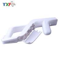 Nouveau volant de jeu YXF Racing Wheel pour Wii, contrôleur de direction en ABS blanc compatible avec la télécommande Motion Plus Jan3