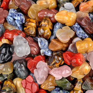 Bán Buôn 1 Inch Khắc Ếch Tinh Thể Tự Nhiên Đá Agate Mini Động Vật Thủ Công Mỹ Nghệ Đồ Trang Trí Chữa Bệnh Đá Pha Lê Khác Thủ Công Mỹ Nghệ - Product Image 6