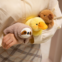 Aimants de réfrigérateur animaux moelleux 6 styles en peluche canard/grenouille/paresseux/cheval amusant décor sûr pour les enfants