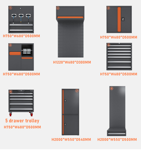 5m 4M 4.5m 7m mô-đun nhà để xe lưu trữ nhà để xe bàn làm việc, công cụ Tủ lưu trữ tủ cho nhà để xe - Product Image 2