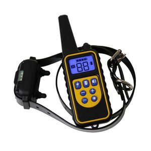 डो पीईटी शीर्ष विक्रेता 800m एलसीडी स्मार्ट कस्टम रिचार्जेबल निविड़ अंधकार इलेक्ट्रॉनिक सदमे दूरस्थ कुत्ता प्रशिक्षण कॉलर - Product Image 5