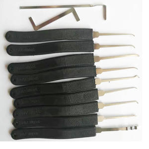 <span class=keywords><strong>Klom</strong></span> 9 Pin Exterieur Huis Deur Gereedschap Picking Set Slotenmaker Gereedschap Lock Pick - Product Image 5