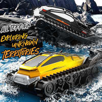 Nouveau produit : Véhicule RC amphibie tout-terrain, chenillé, puissant, étanche, télécommandé, type char blindé