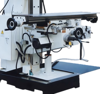 Machine à percer et à fraiser compacte de précision MH-32 avec alimentation automatique et tête de coupe pivotante pour la fabrication de métaux
