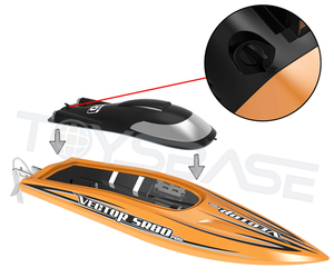 <span class=keywords><strong>Volantex</strong></span> - Barco a Reacción <span class=keywords><strong>RC</strong></span> Grande de Alta Velocidad, 798-4P SR80 Pro PNP con Herrajes Metálicos, 44 mph - Product Image 6