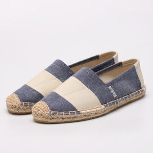 Espadrilles d'été confortables et personnalisables en toile pour femmes avec corde de chanvre Chaussures à enfiler décontractées pour femmes - Product Image 6