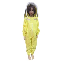 Nouvelle combinaison de protection intégrale en coton pour enfants, ventilée, avec voile de protection autoportant