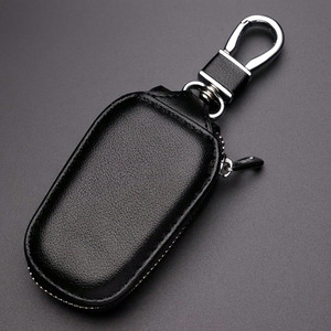 Funda para Llaves de Coche de Cuero PU Ecológico con Cierre de Cremallera y Ventana, en Oferta - Product Image 3