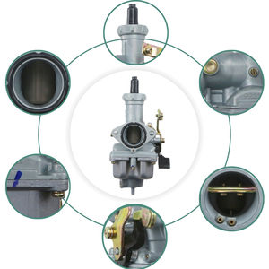 كاربراتير Kei Hin PZ27 يدوي بسلك سحب للدراجات النارية والترابية ومركبات ATV الرباعية وعربات Go Kart، متوافق مع محركات 125cc-175cc وموديلات <span class=keywords><strong>CG125</strong></span> CG150 CG200 TR250 TXM155 - Product Image 2