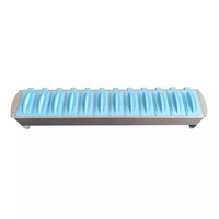 Plastic 12 Stations Slide Staining System Manual Laboratory Slide Staining Jar with Rack