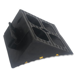 Rampa de coche Herramientas de coche Tapón de rueda Bloque de obstrucción de estacionamiento Bloque triangular antideslizante Herramientas de rescate al aire libre Herramientas de remolque de vehículos - Product Image 3