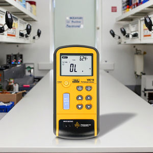 Digitaler Thermo element ka libra tor mit Typ K VA710 Messung von 8 Thermo elementen Gelb Rot Kalibriertes Thermometer - Product Image 1