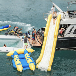 Scivolo Gonfiabile Galleggiante per Yacht, Scivolo Acquatico Gonfiabile per Yacht, Giochi Divertenti Freestyle sull'Acqua - Product Image 1