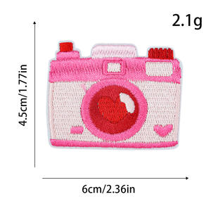 Wholesale Sell Laser Cut Xoxo <b>Sweet</b> Heart Cartoon Embroidered Patches Iron On Valentine'S Day Custom <b>Small</b> Embroidery Patches - Product Image 4