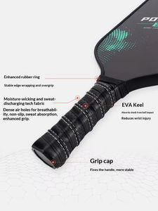 Venta Directa de Fábrica de Raqueta de Pickleball Individual <span class=keywords><strong>Pico</strong></span> con Núcleo de Panal de Fibra de Carbono y PP, 400x195mm, 235g - Product Image 4