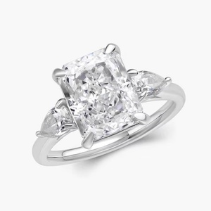 IGI Certified Lab Grown Diamond Engagement <b>Ring</b> Bridal <b>Wedding</b> Fine Jewelry Gift for Women - Product Image 2