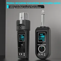 Système de microphone sans fil UHF, émetteur et récepteur sans fil XLR pour microphones dynamiques, mixeur audio, microphone filaire