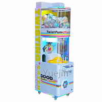 Jeu de Gacha interactif Vendeur d'amusement Capsule à jetons Jouets pour Gashapon Egg Machine Boîte aveugle en acier inoxydable