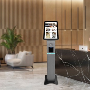 Metal Housing Custom Self Order Fast Food Kiosk <b>With</b> SDK Package Service Code <b>Scanner</b> Receipt <b>Printer</b> Kiosk Restaurant - Product Image 1