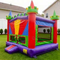 Château gonflable pour le plaisir en plein air, château gonflable pour sauter, idéal pour les fêtes