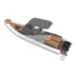 Fabricación de Embarcaciones RIB de Aluminio de Media Cabina de Alta Velocidad Yoolwin de 960 cm para Operaciones de Búsqueda y Rescate (SAR) y Buceo - Product Image 1