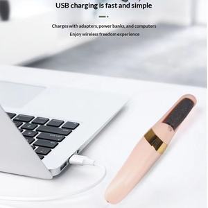 Lime électrique pour les pieds à long manche, rechargeable par USB, étanche, pour éliminer les peaux <span class=keywords><strong>mortes</strong></span> - Product Image 5