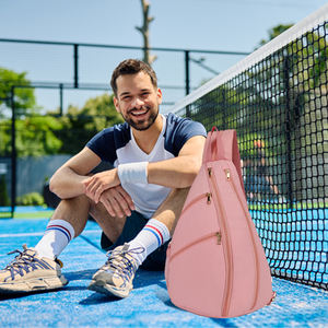 Sac à dos de pickleball de sport à l'épaule pour femmes de qualité supérieure sac de <span class=keywords><strong>raquette</strong></span> personnalisé avec support de pagaie pour une utilisation en salle de sport - Product Image 2