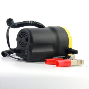 12V 60W Electric Diesel Fuel Transfer <b>Pump</b> For Cars Motorboats Boats <b>Black</b> Yellow - Product Image 2
