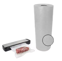 Sacs sous vide transparents gaufrés de qualité alimentaire en PE, thermoscellables, pour conserver la fraîcheur, taille personnalisée pour la viande, les légumes, le stockage au congélateur de cuisine
