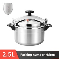 Autocuiseur personnalisé en aluminium de grande capacité cuisinière à gaz multifonctionnelle marmite à soupe et marmite à ragoût antidéflagrante