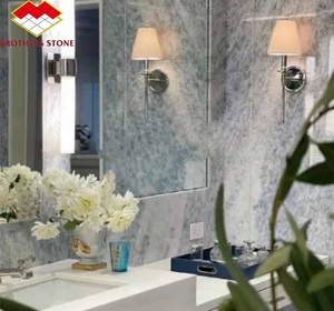 ضوء خلفي حديث من الكريستال الأزرق ، لوح كبير مصقول من القشرة الخشبية ، سعر تنافسي لتجديدات الدرج والجدار - Product Image 6