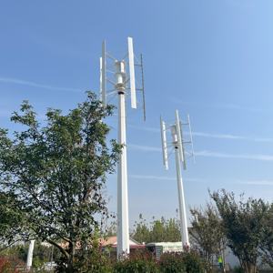 इन्वर्टर और नियंत्रक के साथ पवन ऊर्जा और सौर 48V 380V 5KW 10KW वर्टिकल एक्सिस पवन टरबाइन सिस्टम - Product Image 5