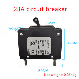 Nuovo interruttore di spegnimento del generatore di benzina 2/3/5/6.5/8KW interruttore di spegnimento 10A 23A con accessorio di protezione dell'interruttore dell'aria - Product Image 4